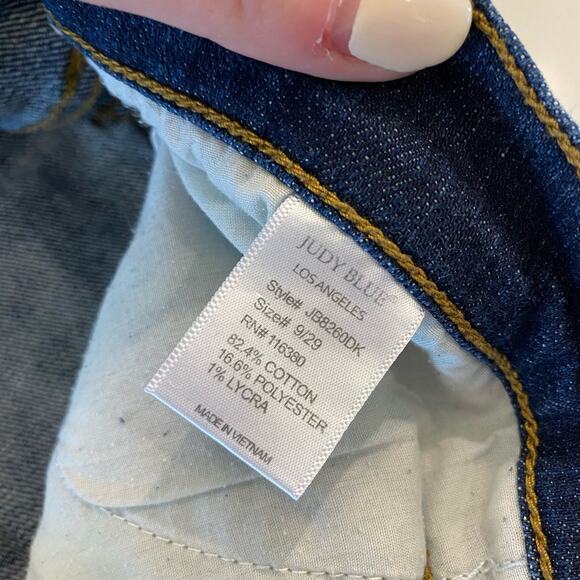 Judy Blue Skinny Fit Jeans Size 9 / 29 - Picture 7 of 10